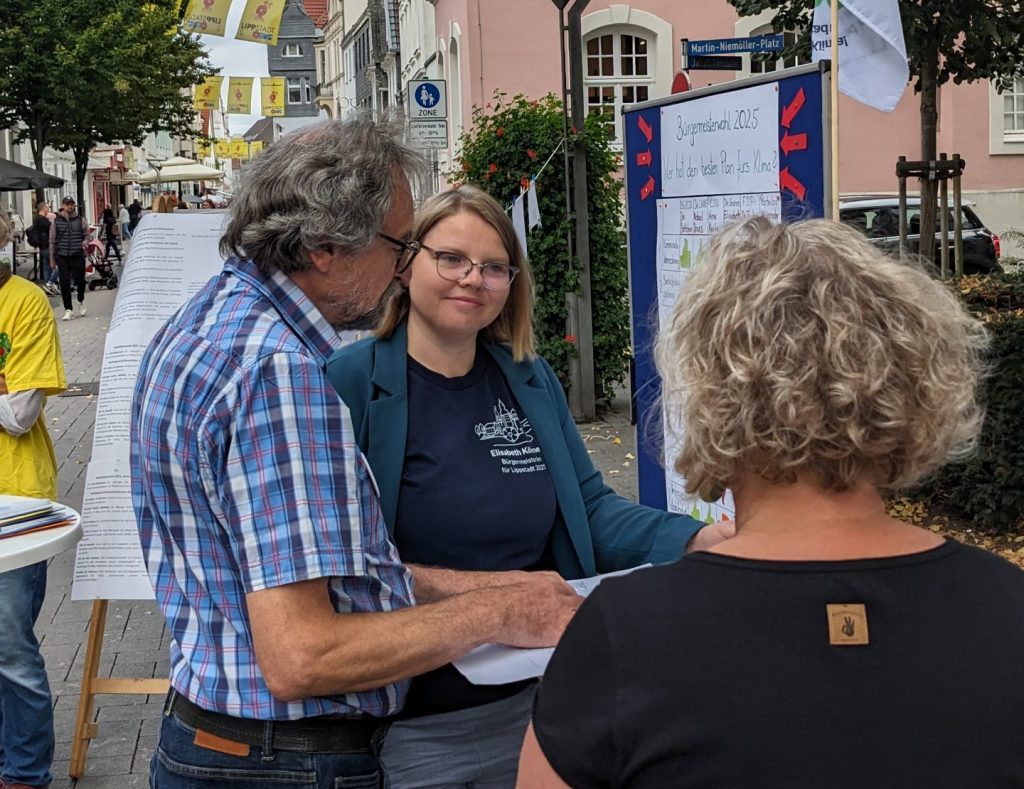 Beim Fahrradnetzwerk und Klimanetzwerk